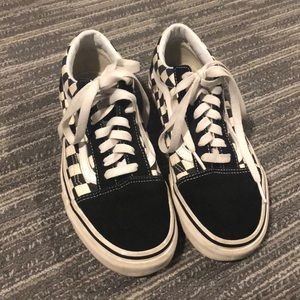 Checkered Sk8 Vans